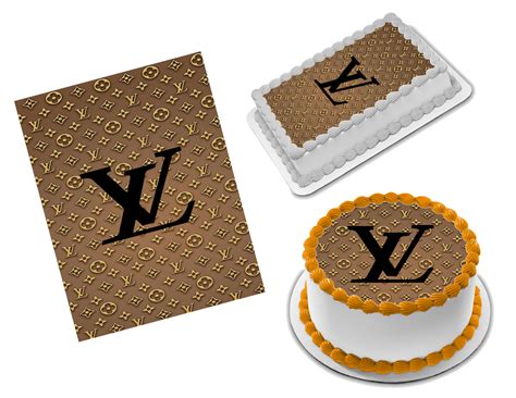 louis vuitton icing sheets|frosting sheets for cakes.